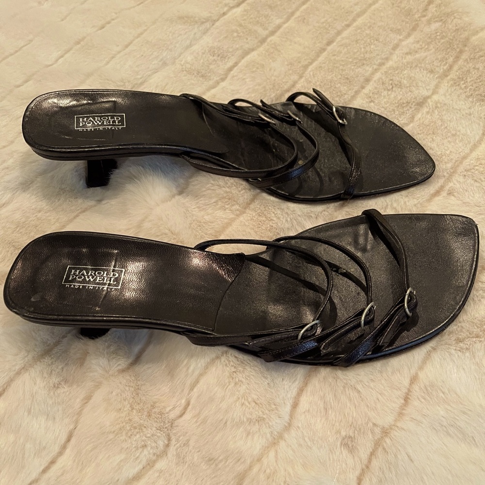 Harold Powell black leather sandals
Size 9
Original Price $69, now $24, like new